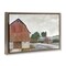 Stupell Industries Grace Farm Barn View Floating Frame, design by Errico & Slyp